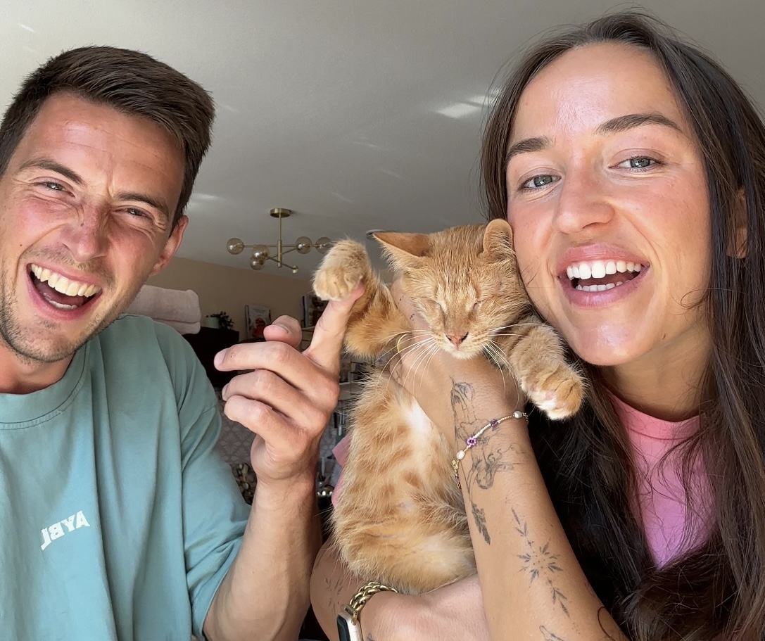 Blinde katten adopteren zwerfkatten